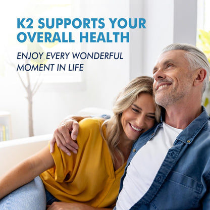 Vitamin K2 Gummies MK-7 & MK-4 – Sugar Free, 2-in-1 Full Spectrum K2