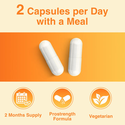 Vitamin World Probiotic 16 – 20B CFU, 16 Strains, Prebiotic Fiber
