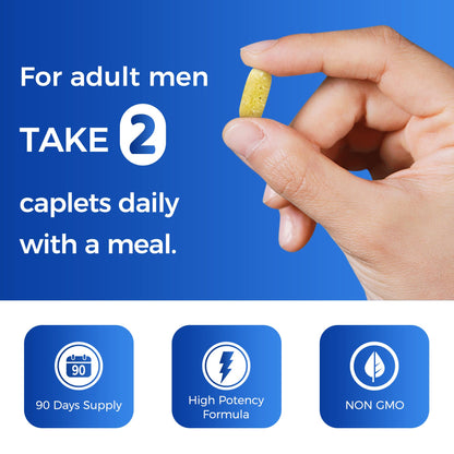 Vitamin World Ultra 360 Men 50+ Multivitamin – 180 Caplets | Prostate Support & Healthy Aging
