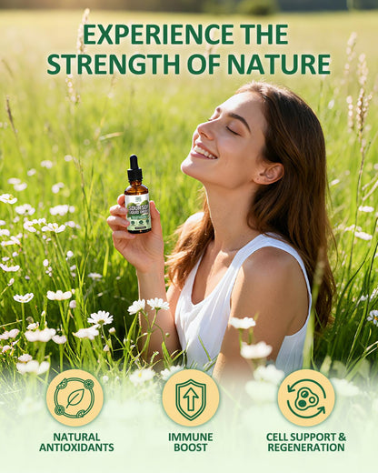 Soursop Liquid Drops 9-in-1 Herbal Blend with Sea Moss & Turmeric | Immune Support