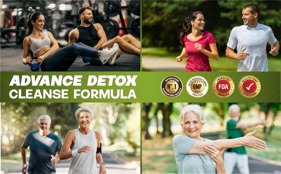 VITAMISAN Liver Cleanse Detox Supplements – Milk Thistle, Dandelion, Artichoke (Pack of 2, 120 Caps Each)