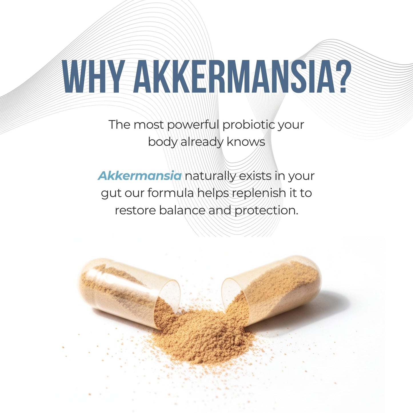 Vitamo Akkermansia Muciniphila Probiotic – 100 Million AFU, GLP-1 Activator | Metabolic & Digestive Health | Made in USA