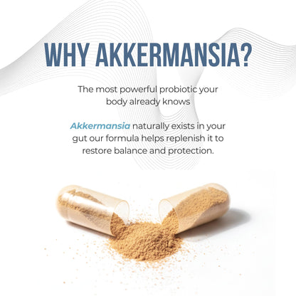 Vitamo Akkermansia Muciniphila Probiotic – 100 Million AFU, GLP-1 Activator | Metabolic & Digestive Health | Made in USA
