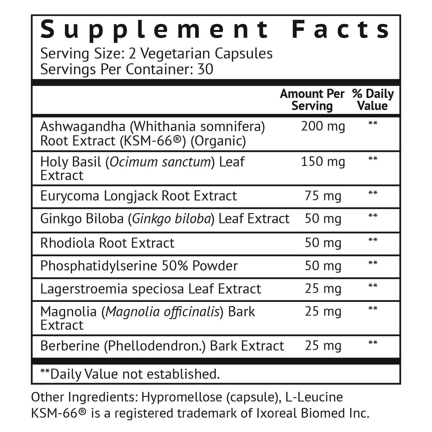 VitaMonk CortiTrax Natural Cortisol Blocker – Doctor Formulated Cortisol Support (60 Capsules)