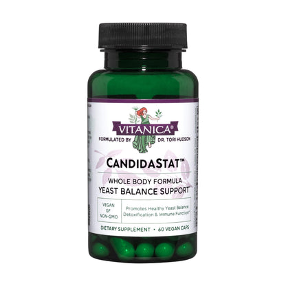 Vitanica Candidastat - Balanced Candida Support, Vegan, 60 Capsules