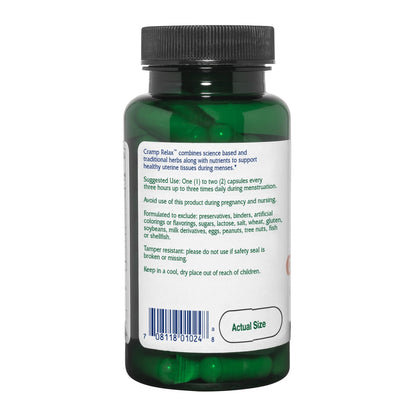 Vitanica Cramp Relax – Vegan Menstrual Support, 15 Capsules