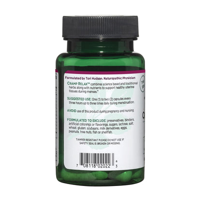 Vitanica Cramp Relax – Vegan Menstrual Support, 15 Capsules