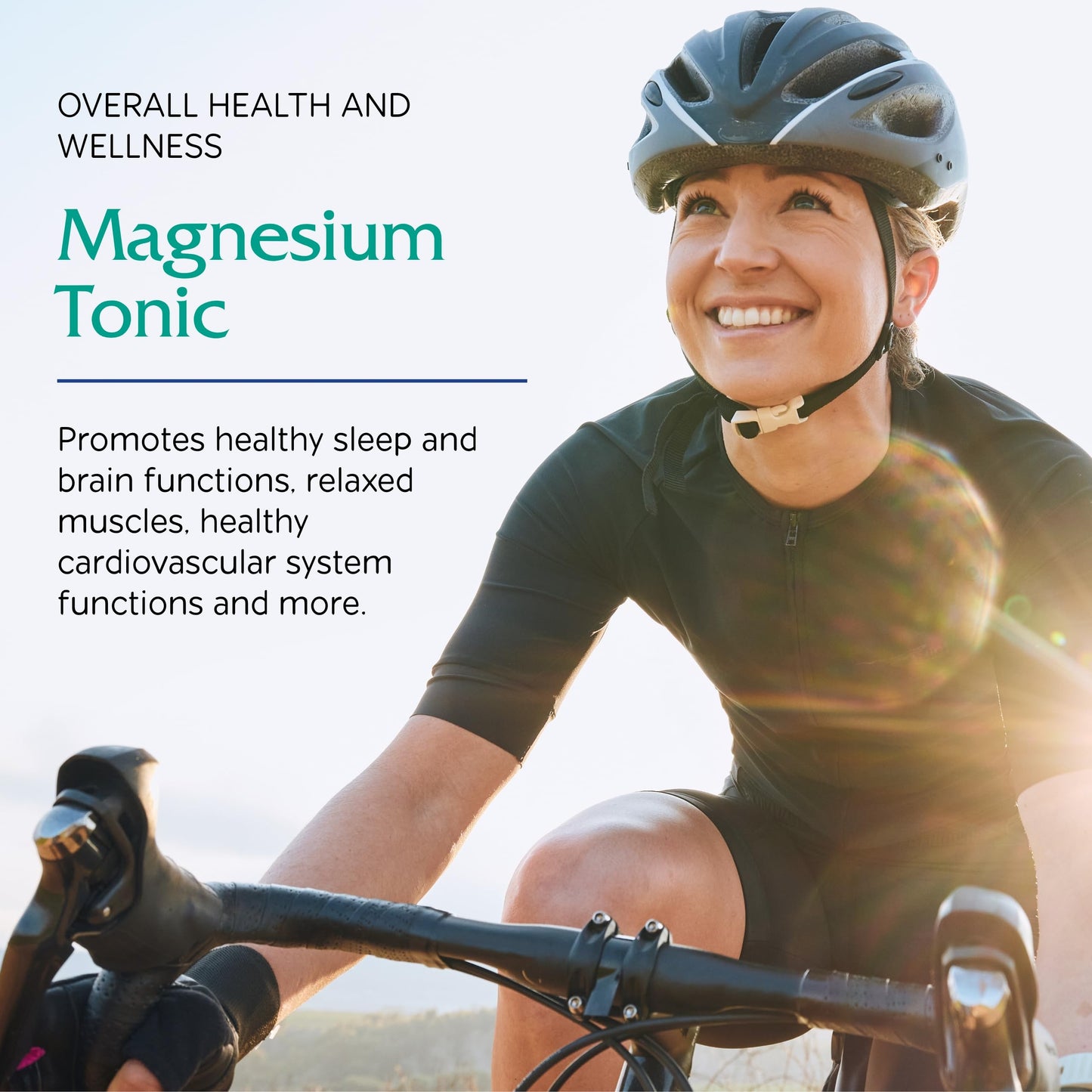 Vitanica Magnesium Tonic - Liquid Magnesium with Vitamin B6 for Brain, Sleep & Heart Health (Orange, 16 Fl Oz)