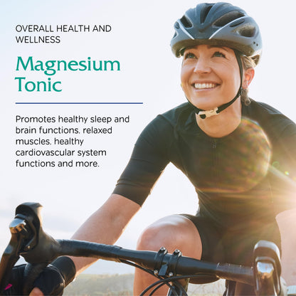 Vitanica Magnesium Tonic - Liquid Magnesium with Vitamin B6 for Brain, Sleep & Heart Health (Orange, 16 Fl Oz)