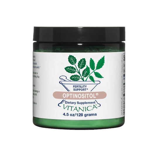 Vitanica Optinositol – Ovulation Support with Myo-Inositol & D-Chiro-Inositol | 4000 mg Myo-Inositol + 100 mg D-Chiro-Inositol – 4.4 oz BritishVita | Premium UK Vitamins & Wellness Supplements
