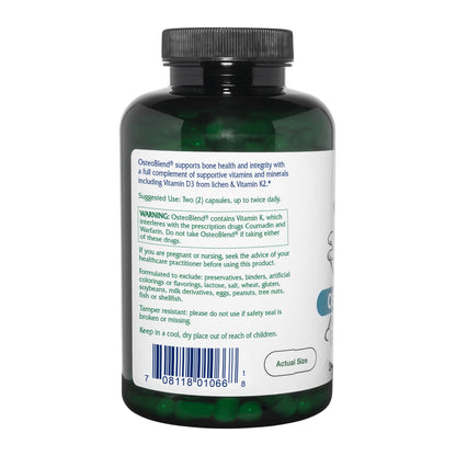 Vitanica OsteoBlend Bone Support – Vegan, 240 Capsules