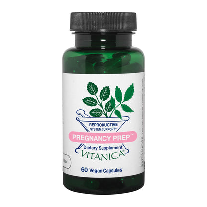 Vitanica Pregnancy Prep – Reproductive System Support – Vegan/Vegetarian – 60 Capsules