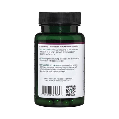 Vitanica Rhodiola Rosea 200mg – 3% Rosavins, 1% Salidroside, 60 Capsules