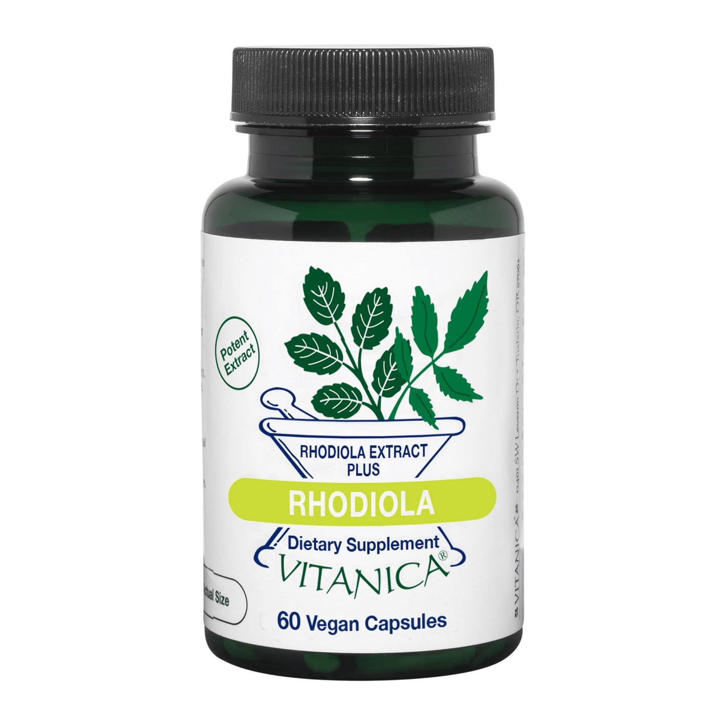 Vitanica Rhodiola Rosea Root Extract 200mg – Vegan Capsules (60)