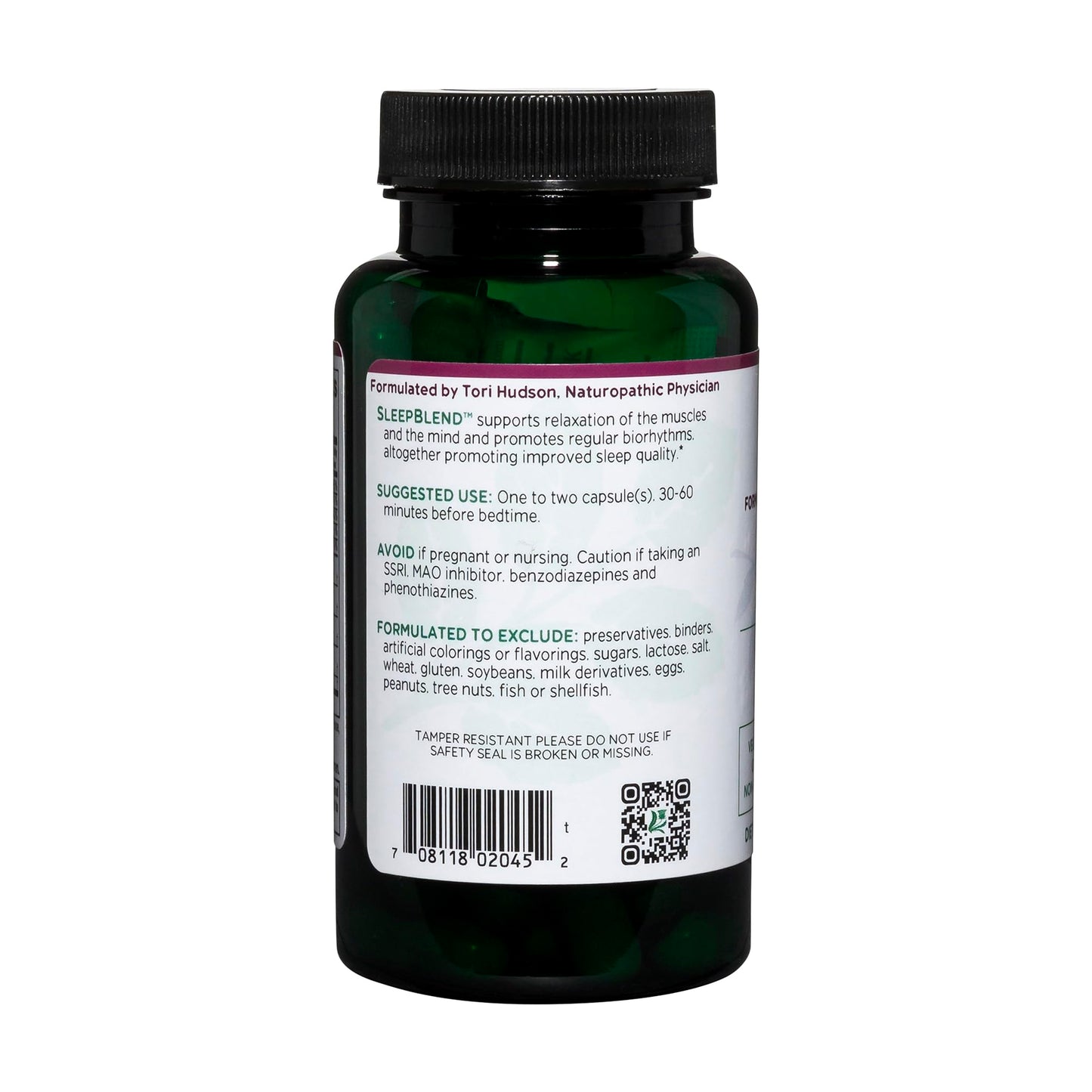 Vitanica Sleepblend – Non Habit Forming Sleep Support (60 Capsules)