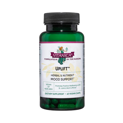 Vitanica Uplift – Mood & Emotional Support (Vegan, 60 Capsules)