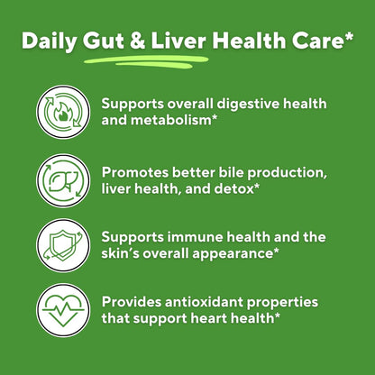Vitapia Organic Artichoke Extract Supplement – Liver Health & Digestion, 120 Vegan Capsules