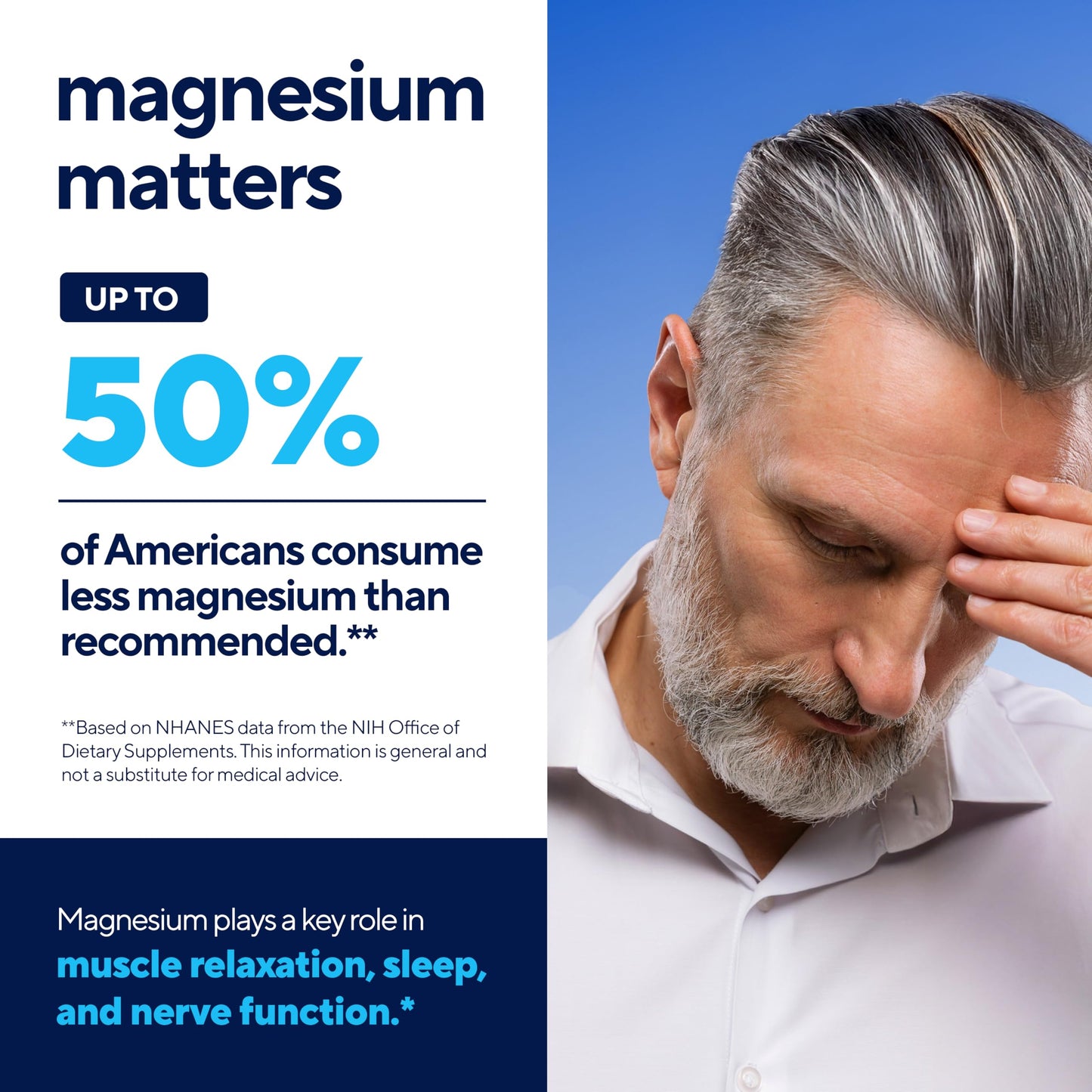 VitaUp Magnesium Glycinate 200mg – USA Made, Sleep & Heart Support