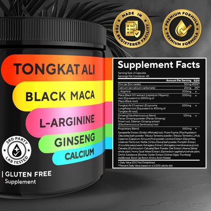 VitaUp Tongkat Ali 20-in-1 for Men – USA Made, 90 Caps