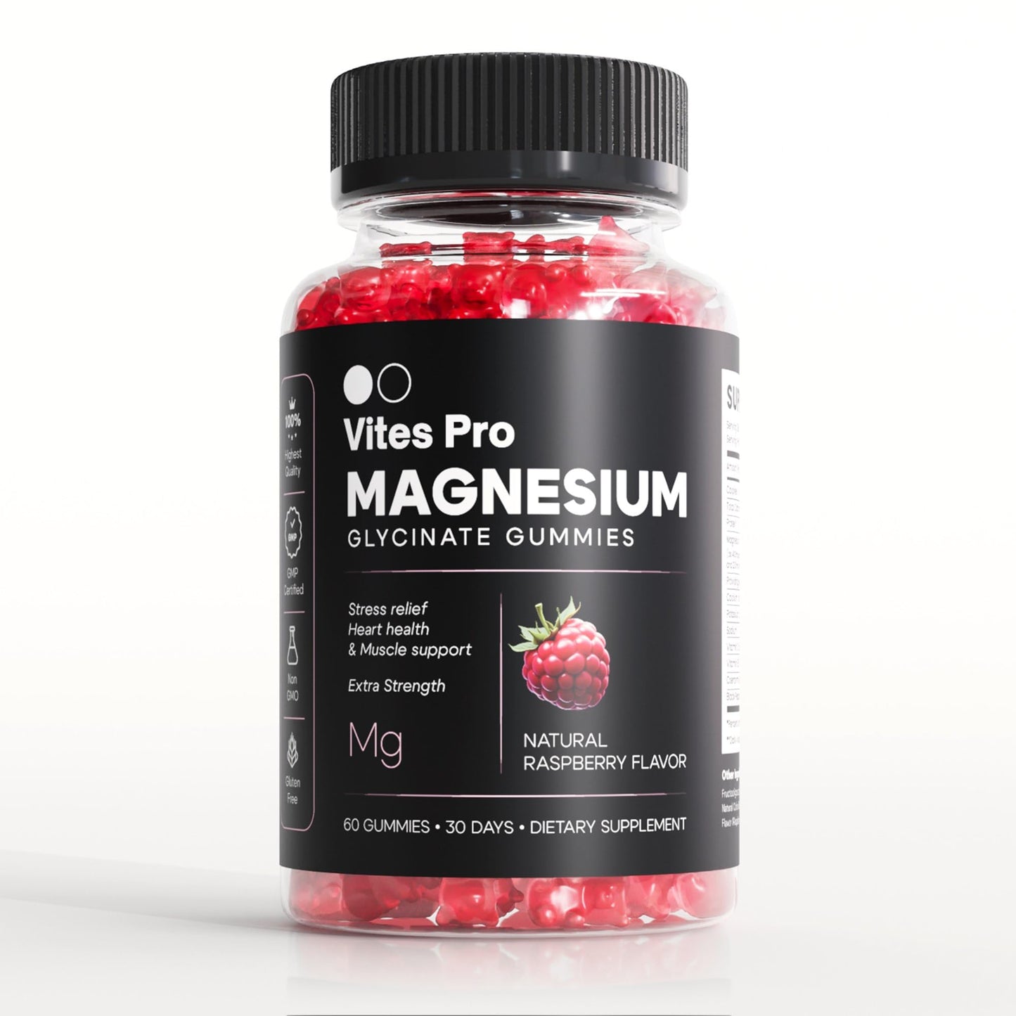 VITES PRO Magnesium Glycinate Gummies – Sleep & Recovery (60 Gummies)