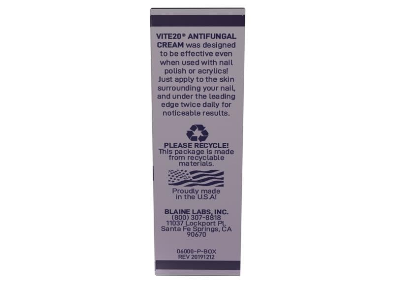 VITÉ20 V20 Antifungal Cream for Hands & Feet | Nail & Skin Care
