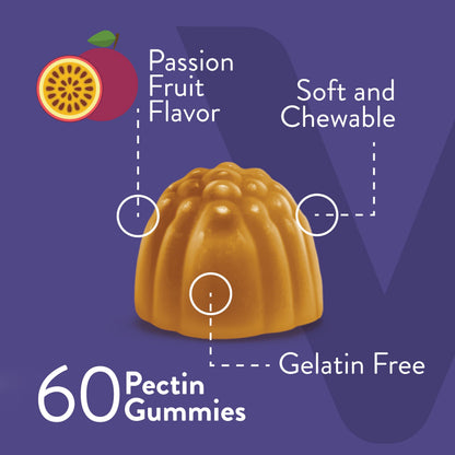 Viteey Black Maca Root Gummies – Energy, Mood & Hormonal Balance (60 Count) | Vegan & Gluten Free