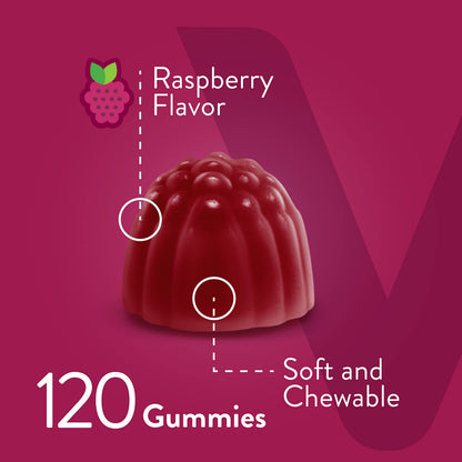 Viteey Collagen Gummies with Biotin – Hair, Skin & Nails Vitamins | Vegan & Gluten Free | 120 Count