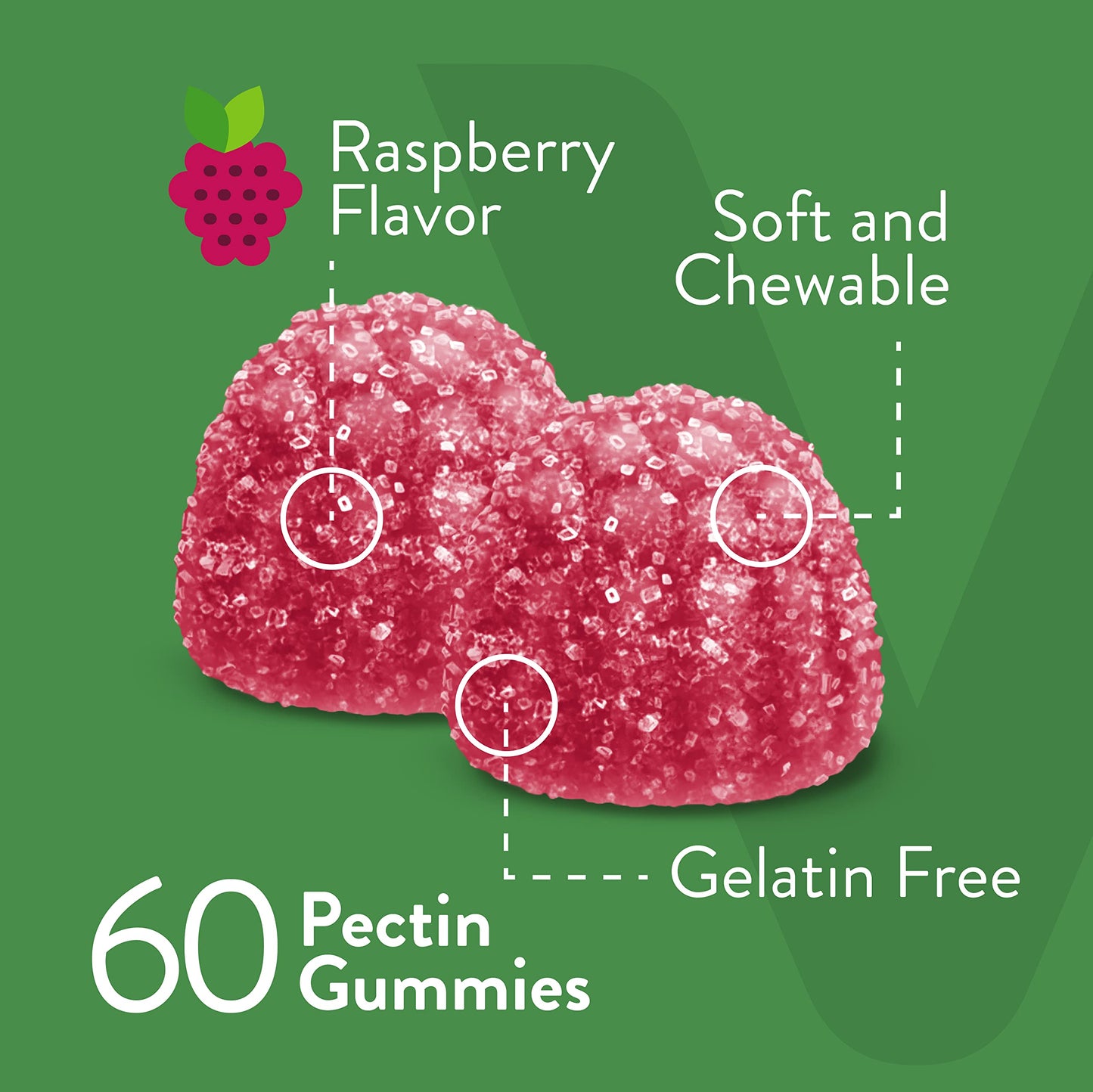 VITEEY Magnesium Gummies for Adults – 66mg Citrate, 60-Count, Gluten Free