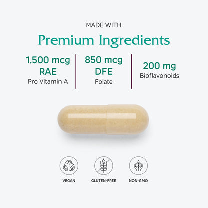 Vitanica Women's Symmetry - High Potency Multivitamin & Mineral (Vegan, 90 Capsules)