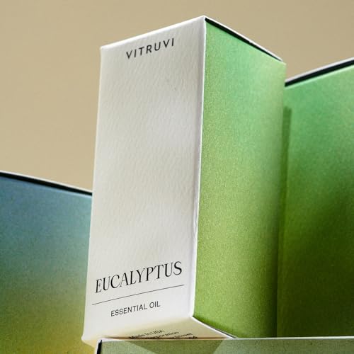 Vitruvi Eucalyptus Essential Oil - 100% Pure Premium (0.3 fl oz)