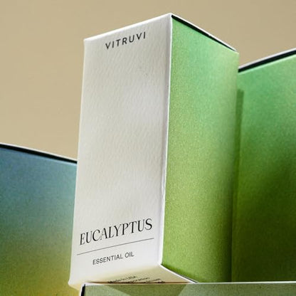Vitruvi Eucalyptus Essential Oil - 100% Pure Premium (0.3 fl oz)