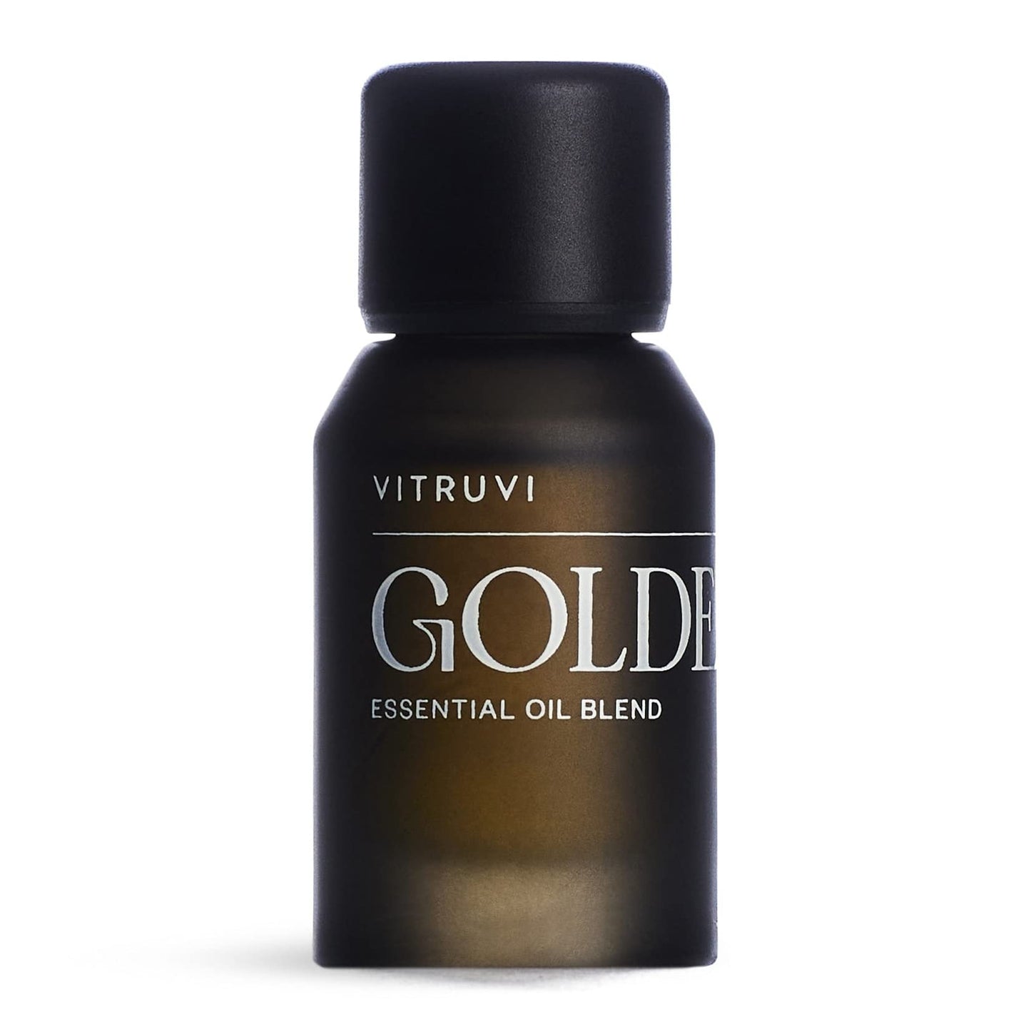 Vitruvi Golden Citrusy Essential Oil Blend – Grapefruit, Palmarosa, Cinnamon (0.5 fl oz)