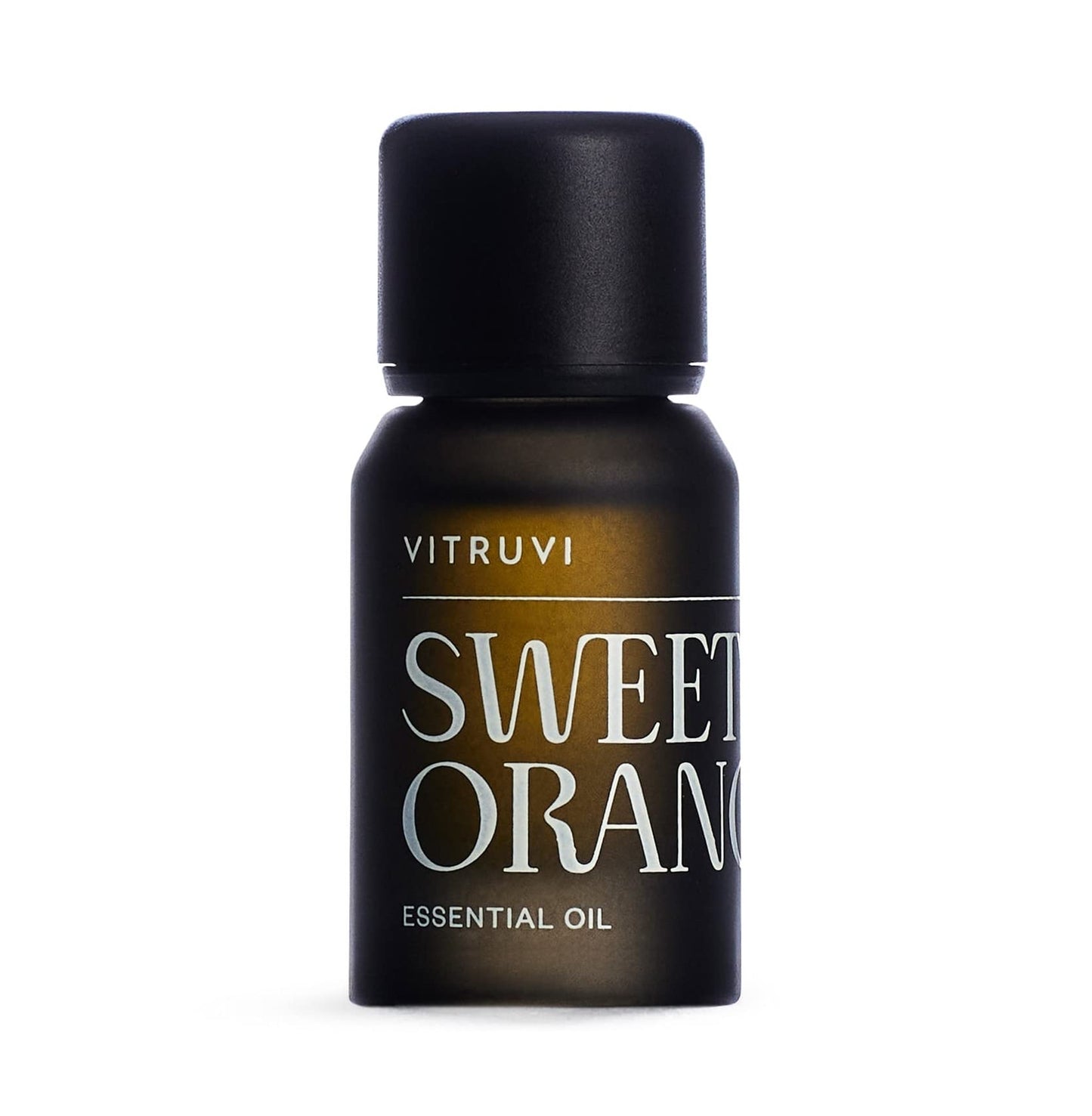 Vitruvi Organic Sweet Orange Essential Oil – 0.3 fl oz (10 ml), 100% Pure Premium, Cold-Pressed