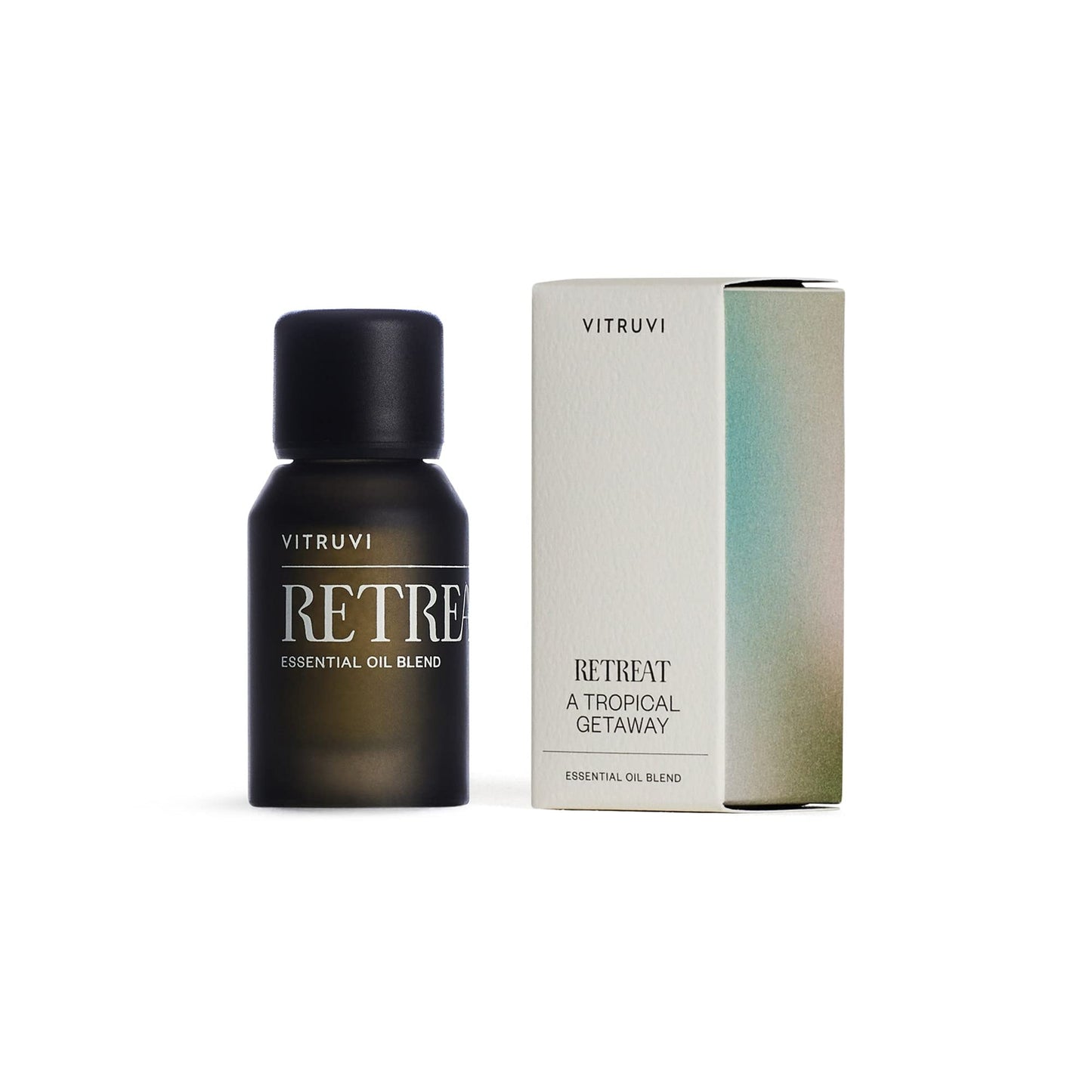 Vitruvi Retreat Restorative Essential Oil Blend | 100% Pure Grapefruit, Palma Rosa & Eucalyptus (0.5 fl oz)