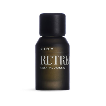 Vitruvi Retreat Restorative Essential Oil Blend | 100% Pure Grapefruit, Palma Rosa & Eucalyptus (0.5 fl oz)