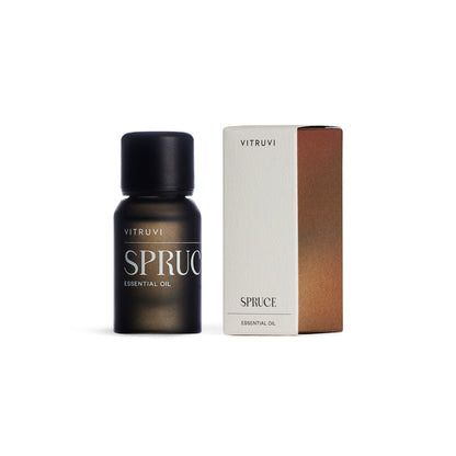 Vitruvi Spruce Essential Oil - 100% Pure, 10 ml (0.3 fl oz)