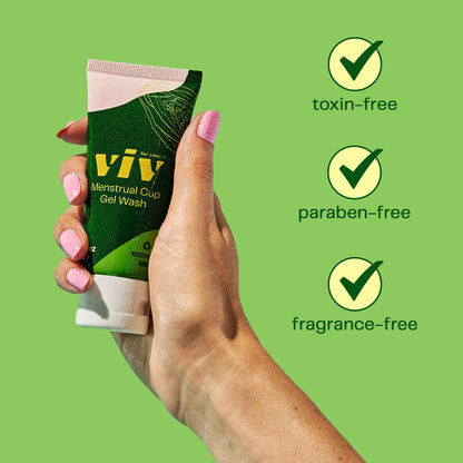 Viv For Your V Premium Soft Menstrual Cup Kit | Reusable 12-Hour Comfort, Medical-Grade Silicone
