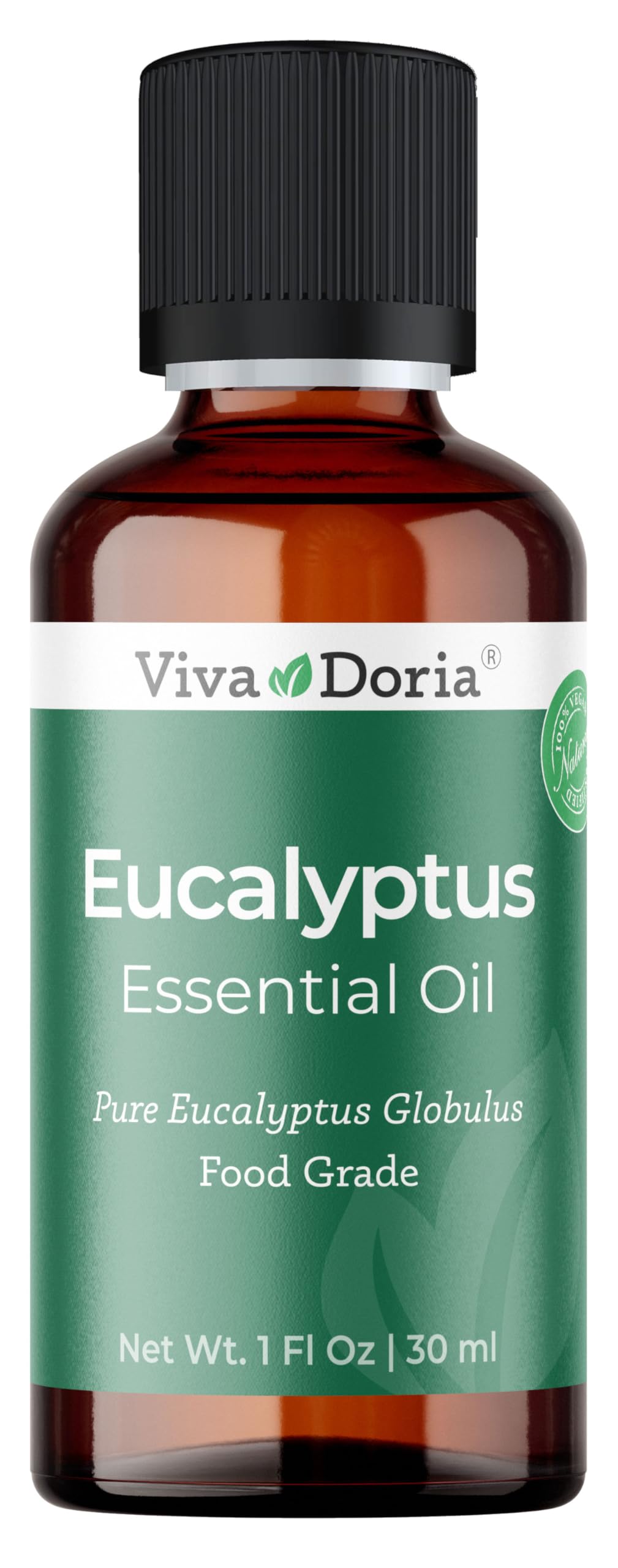 Viva Doria Eucalyptus Essential Oil – 100% Pure, Food Grade, Globulus, 30 mL