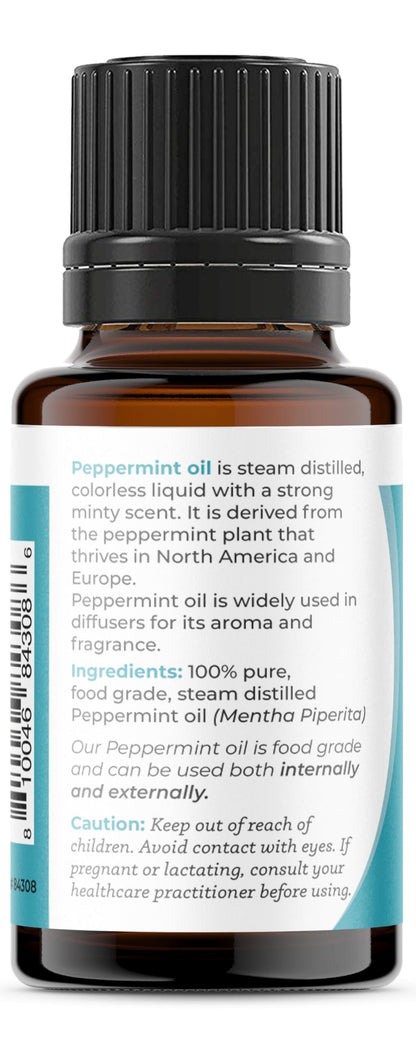 Viva Doria Peppermint Essential Oil - 15 mL | 100% Pure, Northwest USA
