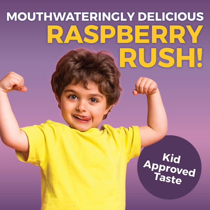 Viva Naturals Sugar-Free Sambucus Elderberry Gummies for Kids - 8-in-1 Immune Support | Vitamin C & Zinc | Vegan & Gluten-Free (120 count)