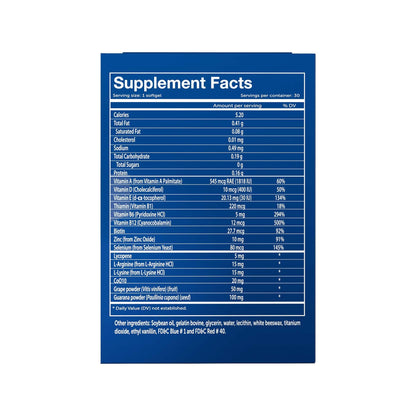Vivioptal for Men – 30 Capsules | Gluten Free, German Formula, CoQ10