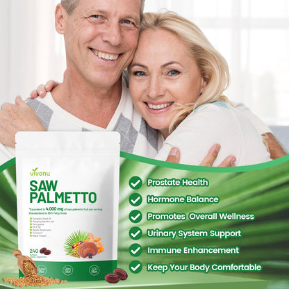 VivoNu Pumpkin Seed Oil + Saw Palmetto Softgels – Cold Pressed