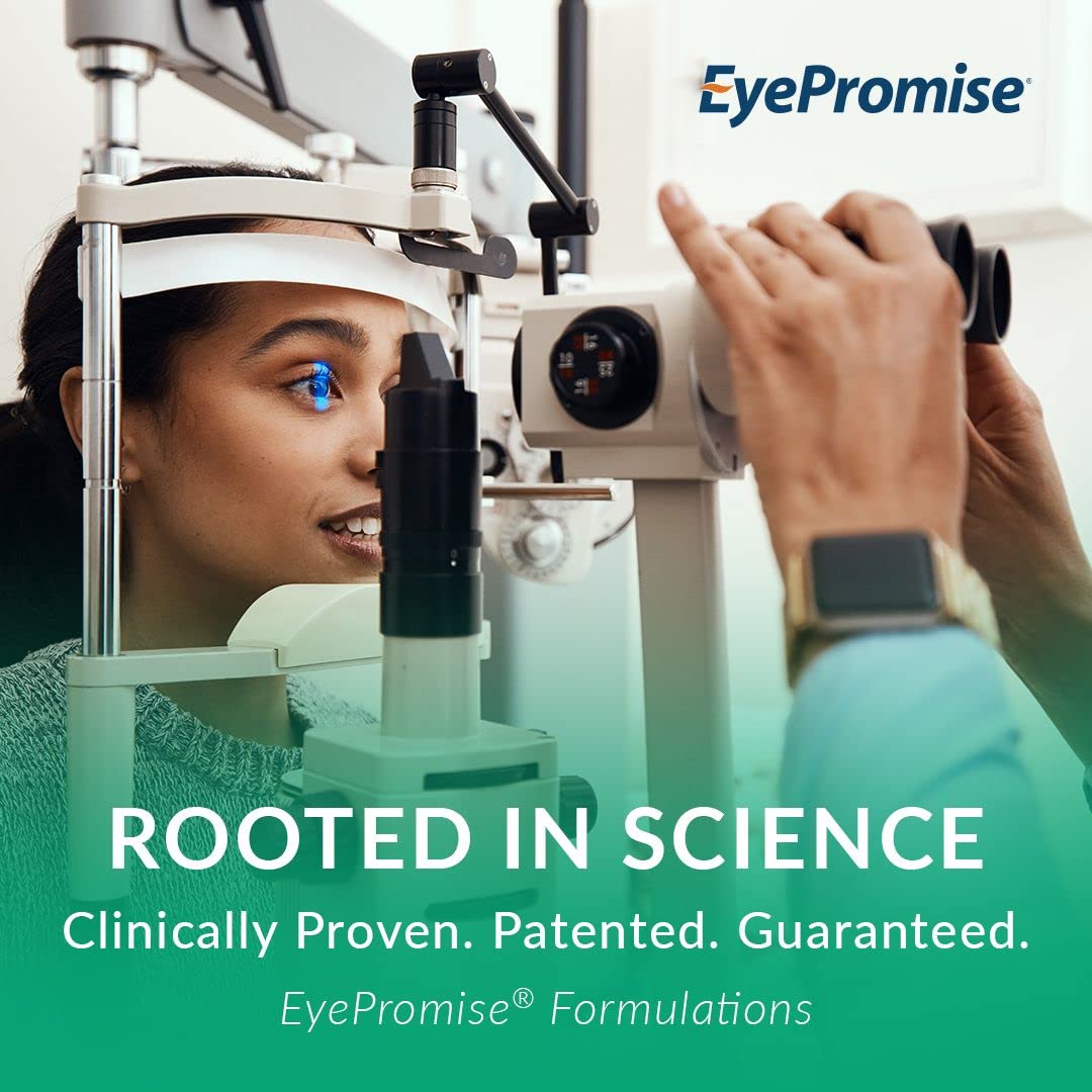 EyePromise Vizual Edge AREDS 2 – Zeaxanthin 20mg & Lutein 10mg | 30 Citrus Chewables