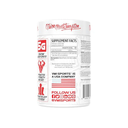 VMI Sports Creatine Monohydrate Powder – 5 g Serving, 60 Servings, Gummy Bear Flavor