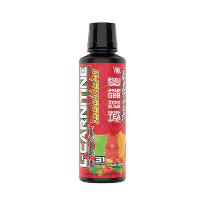 VMI Sports L-Carnitine 1500 Heat – 1500 mg Gummy Bear (31 Servings)