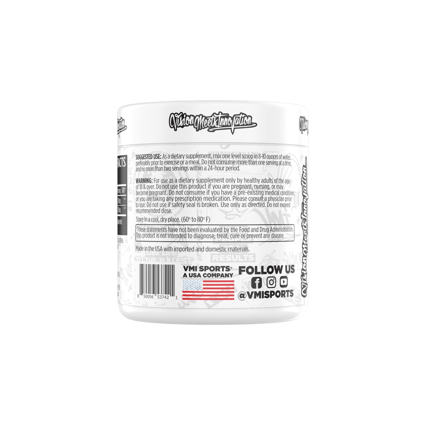 VMI Sports L-Carnitine 3000 Powder - 3000 mg L-Carnitine, Cherry Lime, 30 Servings