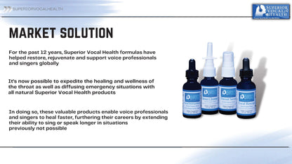 Superior Vocal Health: Vocal Immunition Immune Formula for Singers