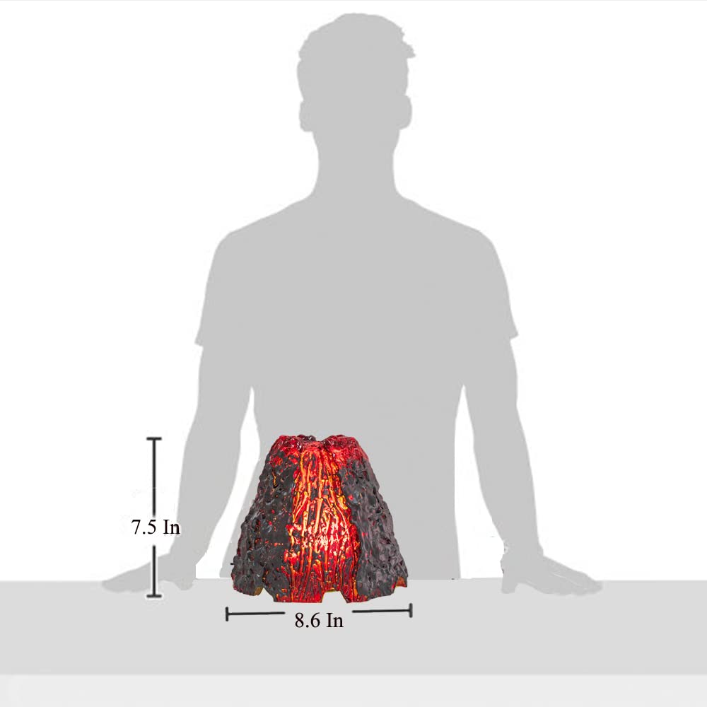 Volcano Ultrasonic Essential Oil Diffuser – BPA-Free, 200ml, Auto-Off