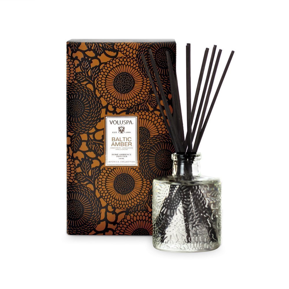 Voluspa Baltic Amber Mini Diffuser 100 ml | Japonica Collection