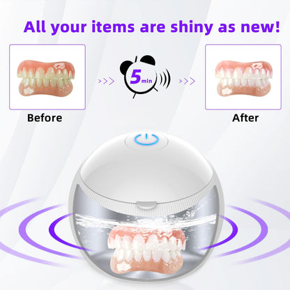 Voraiya Ultrasonic UV Cleaner for Dentures & Dental Appliances - 42KHz